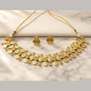 Lucentarts Jewellery Traditional Coin Necklace Set for Women
