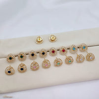 Lucentarts Jewellery Dazzling Austrian Stone Studs Earrings 