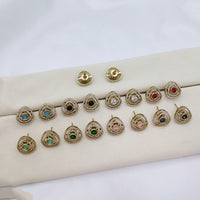 Lucentarts Jewellery Dazzling Austrian Stone Studs Earrings 