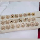 Lucentarts Jewellery Beautiful American Diamond Studs Earrings 