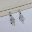 Lucentarts Jewellery Glamorous American Diamond Dangler Earrings