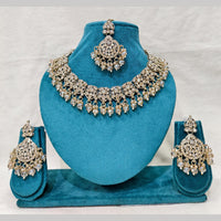 Lucentarts Jewellery Royal Austrian Stone And Beads Necklace Set
