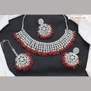 Sai Fashion Silver Plated Necklace Set