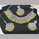 Sai Fashion Silver Plated Necklace Set