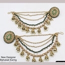 Sai Fashion Gold Plated Kanchain Earrings
