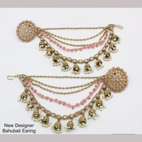 Sai Fashion Gold Plated Kanchain Earrings