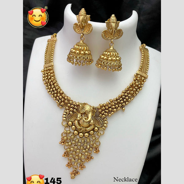 Sai Fashion Gold Plated Necklace Set