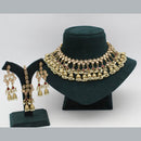 Sai Fashion Gold Plated Crystal Stone Necklace Set