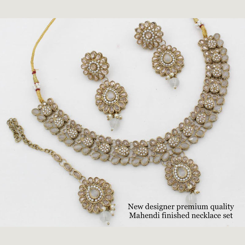 Sai Fashion Gold Plated Necklace Set