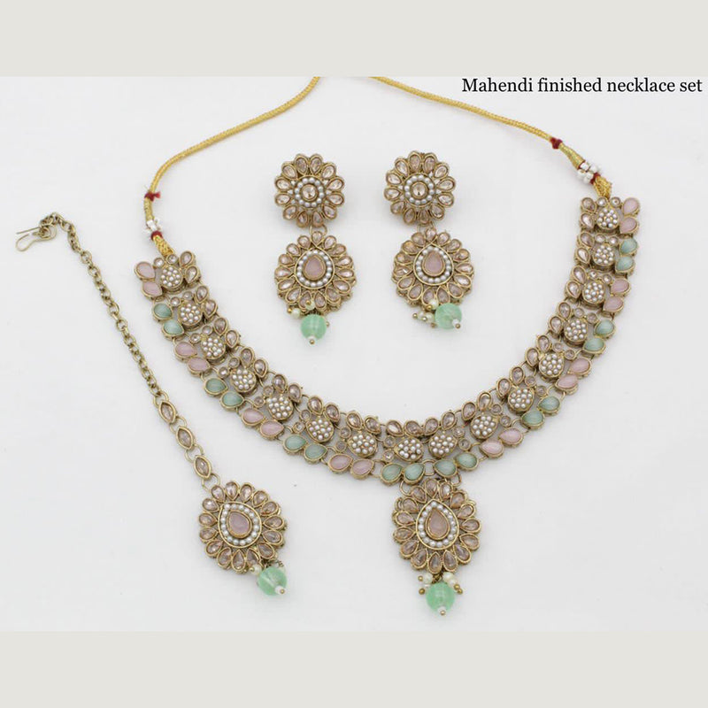 Sai Fashion Gold Plated Necklace Set