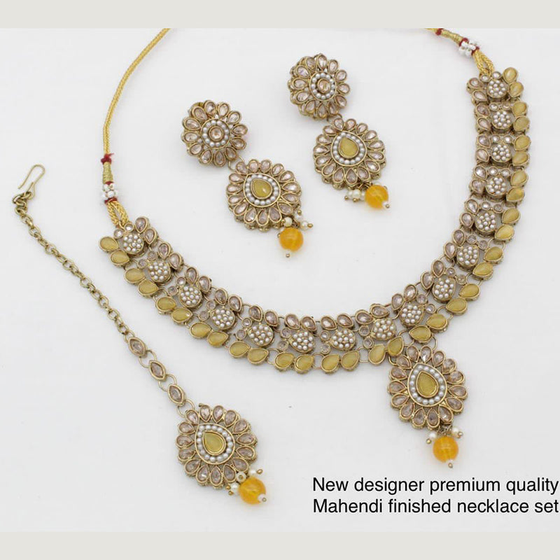 Sai Fashion Gold Plated Necklace Set