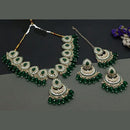 Sai Fashion Gold Plated Kundan And Beads Necklace Set