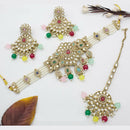 Sai Fashion Gold Plated Kundan Choker Necklace Set