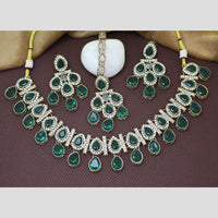 Sai Fashion Gold Plated Crystal Necklace Set