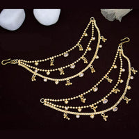 Sai Fashion Gold Plated Pota Stone Kan Chain