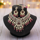 Sai Fashion Pota And KundanTraditional Festival Jewellery Necklace Set