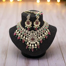 Sai Fashion Pota And KundanTraditional Festival Jewellery Necklace Set
