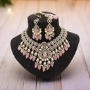 Sai Fashion Pota And KundanTraditional Festival Jewellery Necklace Set