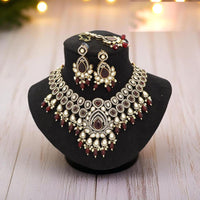 Sai Fashion Pota And KundanTraditional Festival Jewellery Necklace Set