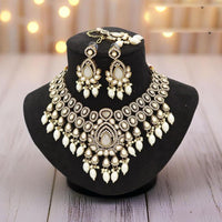 Sai Fashion Pota And KundanTraditional Festival Jewellery Necklace Set
