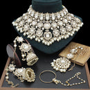 Sai Fashion Designer Kundan And Beads Semi-Bridal Necklace Set