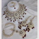 Sai Fashion Designer Kundan And Beads Semi-Bridal Necklace Set