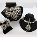 Sai Fashion Designer Kundan And Beads Semi-Bridal Necklace Set
