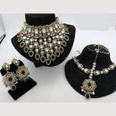 Sai Fashion Designer Kundan And Beads Semi-Bridal Necklace Set