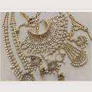 Sai Fashion Regal Kundan Stone And Beads Bridal Set