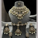 Sai Fashion Designer Kundan And Beads Semi-Bridal Necklace Set