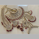 Sai Fashion Designer Kundan Stone And Beads Bridal Set