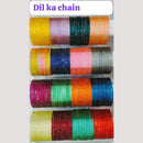 Chitra Bangles Multi Color Glass Bangle (12 Piece In One Box)