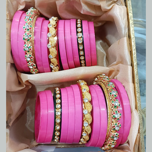 Shagna Acrylic Rajasthani Style Bangles Set