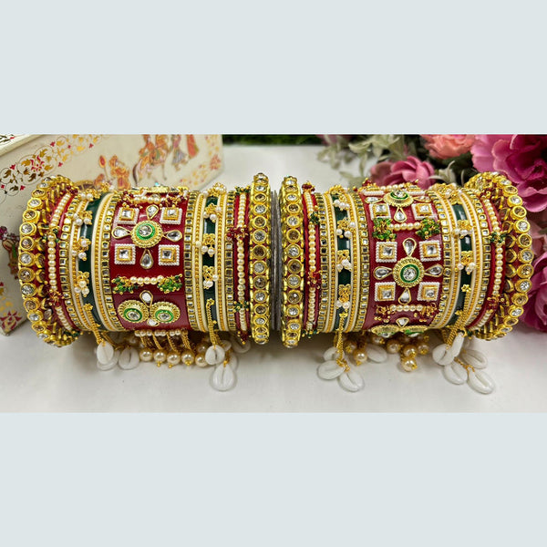 Shagna Acrylic Bridal Bangle Set