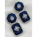 Shagna Designer American Diamond Hanging Earrings