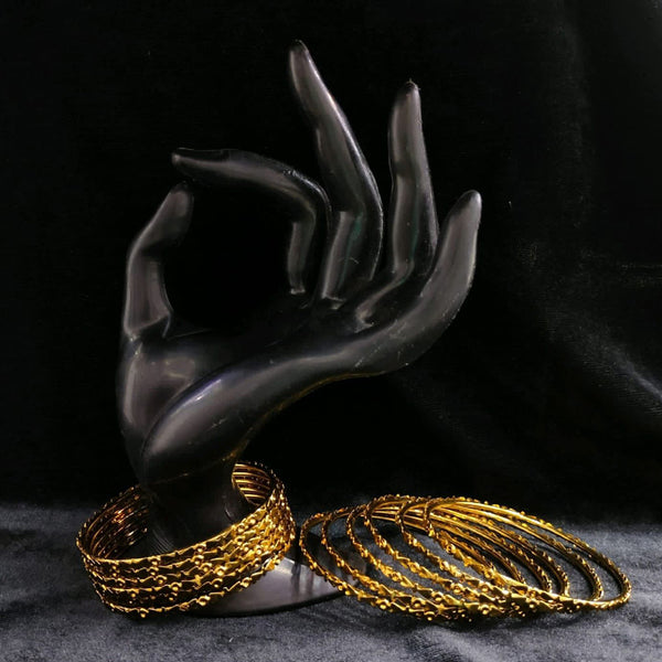 Blythediva Gold Plated Bangle Set