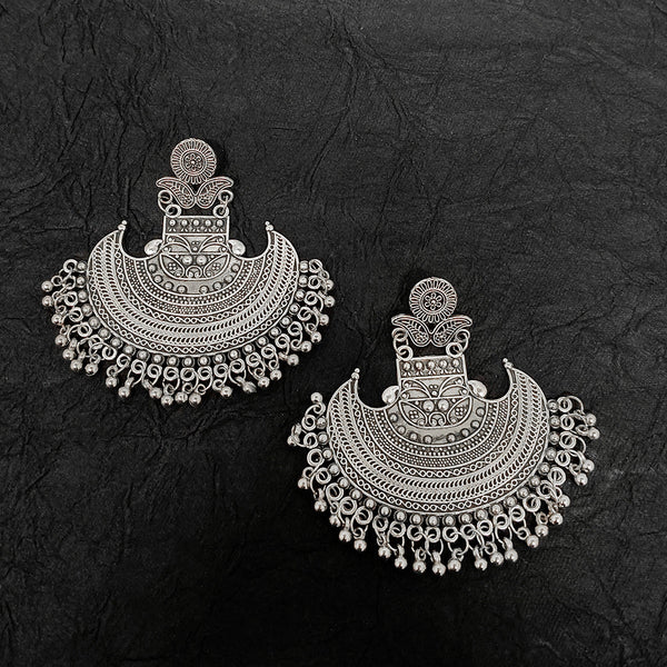 Darshana Jewels Oxidised Plated Dangler Earrings