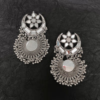 Darshana Jewels Oxidised Plated Dangler Earrings