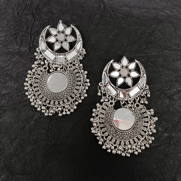 Darshana Jewels Oxidised Plated Dangler Earrings