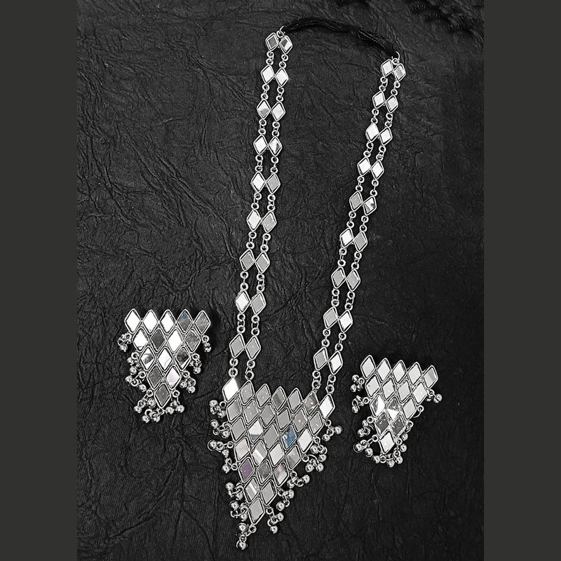 Darshana Jewels  Oxidised Plated Necklace Set