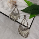 Bhavi Jewels Oxidised Plated Dangler Earrings