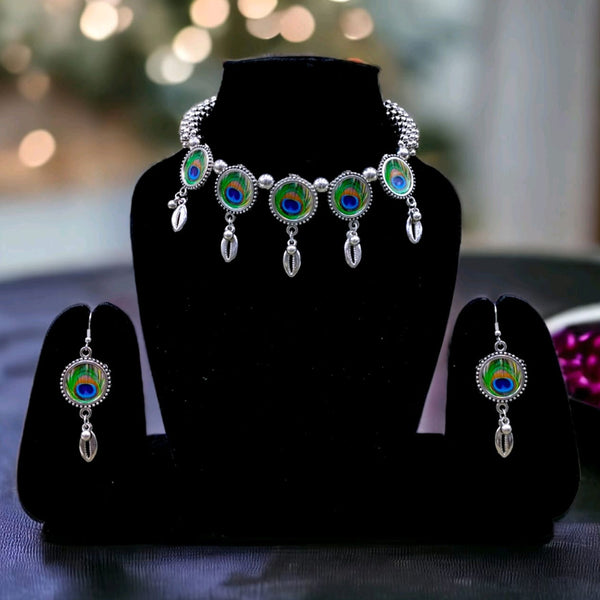 Blythediva Silver Plated Necklace Set