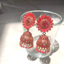 H K Fashion Gold Plated Jhumki Earrings