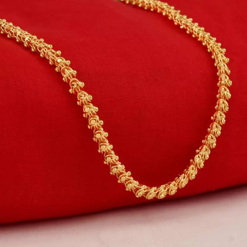 H K Fashion Gold Plated Necklace Set