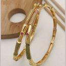 H K Fashion Gold Plated Bangle Set