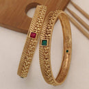 H K Fashion Gold Plated Bangle Set