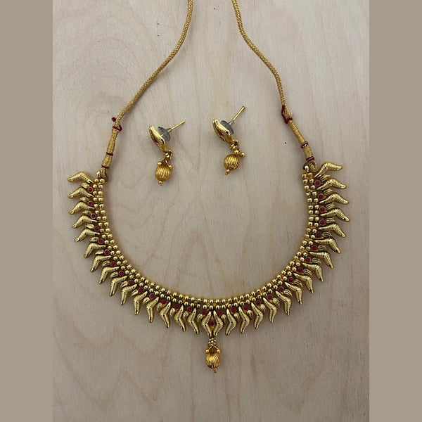 India Art Gold Plated Necklace Set