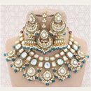 India Art Gold Plated Kundan Necklace Set