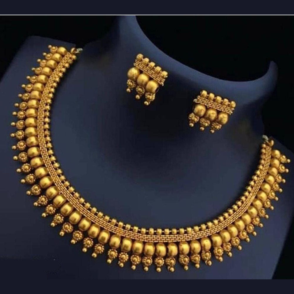 India Art Gold Plated Necklace Set