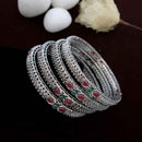 India Art Oxidised Pota Stone Bangles